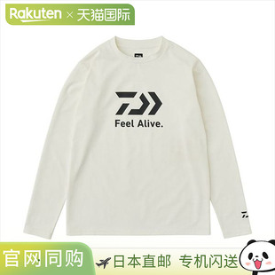 8025 清洁海洋长袖 衬衫 日本直邮Daiwa 白色L码 Wear