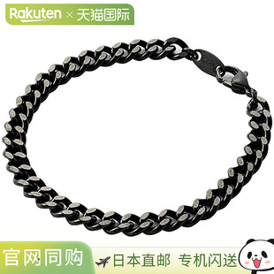 日本直邮Phiten 碳化钛链条手链 男女通用 L码(19cm) 钛链条系