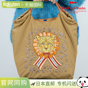 M码 女士手提包刺绣环保购物袋 男士 日本直邮Ball&Chain