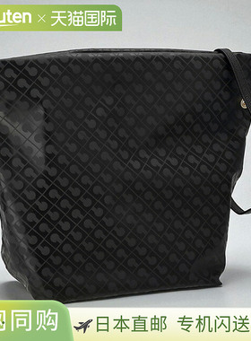 日本直邮GHERARDINI 女士单肩包GH0311 EXCAL黑色奢华时尚斜挎可