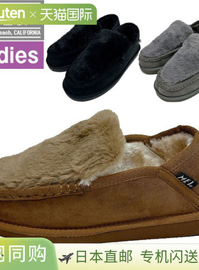 日本直邮MEI 女士毛绒莫卡辛鞋 SHL253113