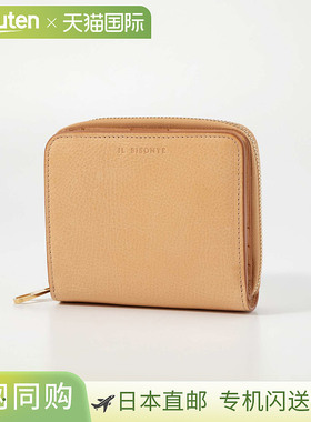 日本直邮IL BISONTE SSW003 PVX001 双折钱包 女士钱包 真皮迷你