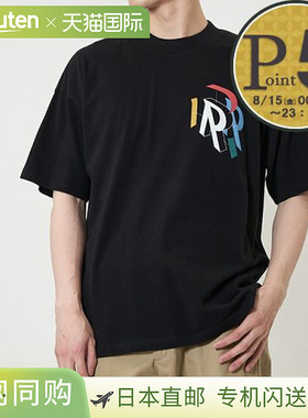 REPRESENT 男士初始组装 T 恤 M05230 黑色（01 墨黑色）