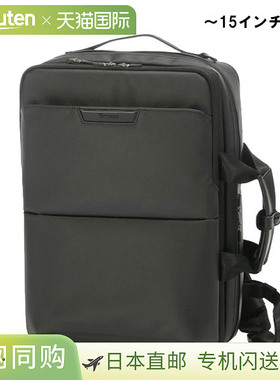 日本直邮BERMAS 3WAY背包45cm EX6cm黑色商务背包单肩包商务旅行6