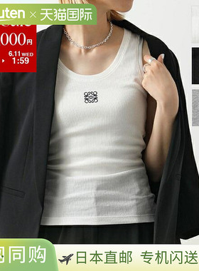 LOEWE 无袖 S359Y23X84 S540Y07XA2 女士背心 Anagram 刺绣罗纹棉