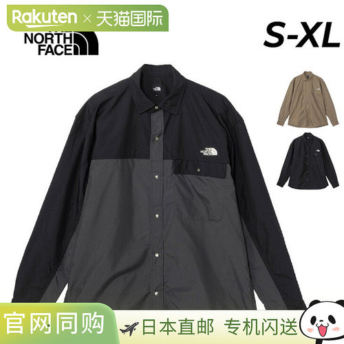 日本直邮THE NORTH FACE 男士长袖衬衫 THE NORTH FACE L/S Nupts