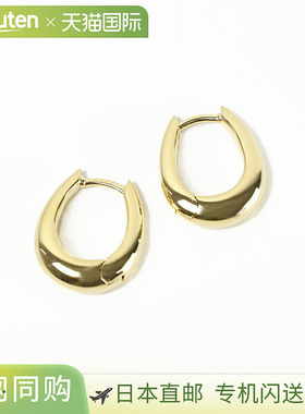 日本直邮TOM WOOD Liz Hoops 耳环金银 925女士双耳E33HSNA01S925