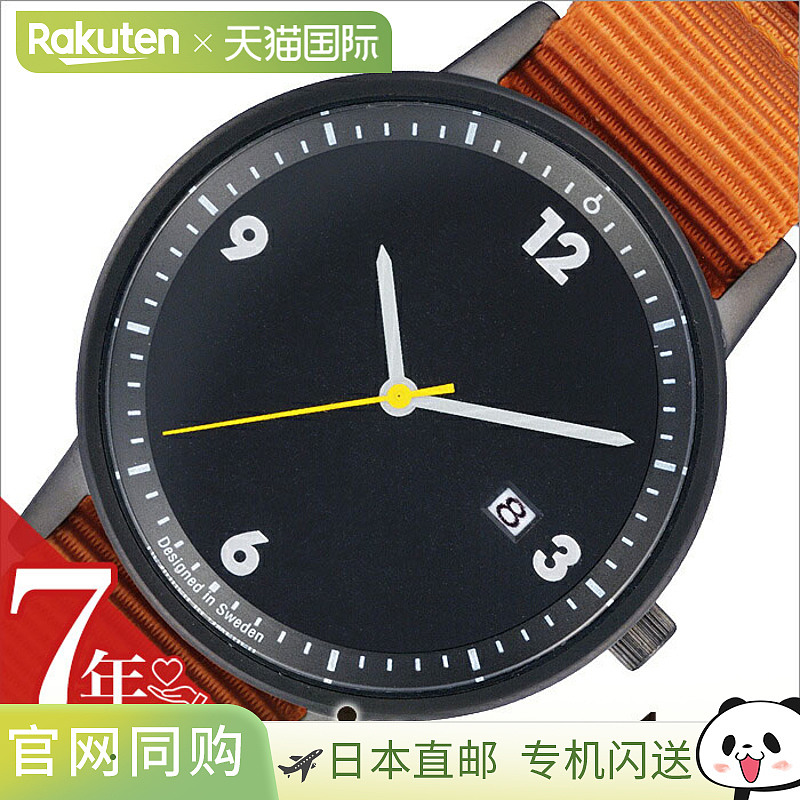 日本直邮Innovator Bold 腕表男女通用黑色 (IN-0001-7)这款圆形