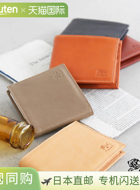 日本直邮41174-4 IL BISONTE 双折皮革钱包