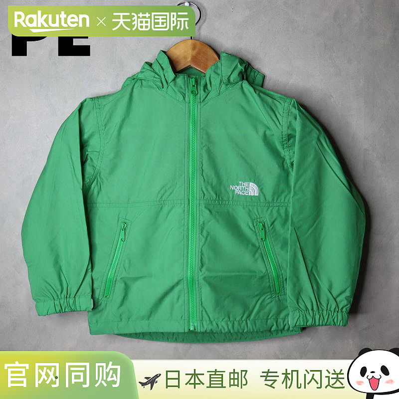日本直邮THE NORTH FACE Kids 幼儿紧凑型夹克 T 紧凑型夹克 NPT2