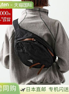 日本直邮GREGORY TAILMATE S 斜挎包女士尼龙 8L 斜挎包带标志黑