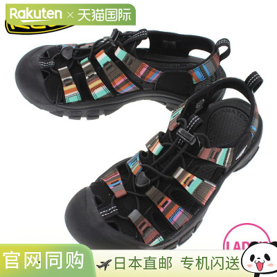 KEEN 女式凉鞋 Newport H2 Raya 黑色 1003480