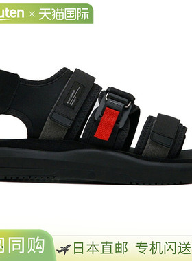 SPUTNIK HIJACK SANDALS ASTRO 男女款拖鞋魔术贴搭扣厚底凉鞋黑