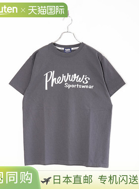 Pherrow's WOODY 短袖印花T恤 男士上衣 T恤 长销印花T恤[25S-PT1