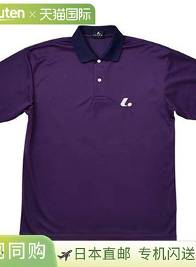 日本直邮LUCENT 网球男士女士青少年比赛球衣 深紫色 XLP5098 吸P