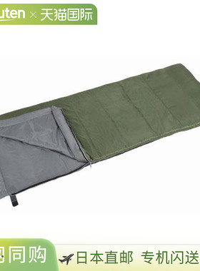 日本直邮CAPTAIN STAG UB-0038 MF 紧凑型睡袋 400 深绿色 UB0038