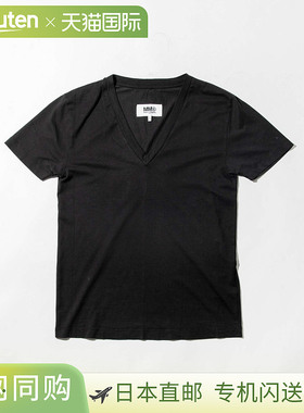 日本直邮MM6 S52GC0189 S24405 T恤女上衣 Maison Margiela 短袖