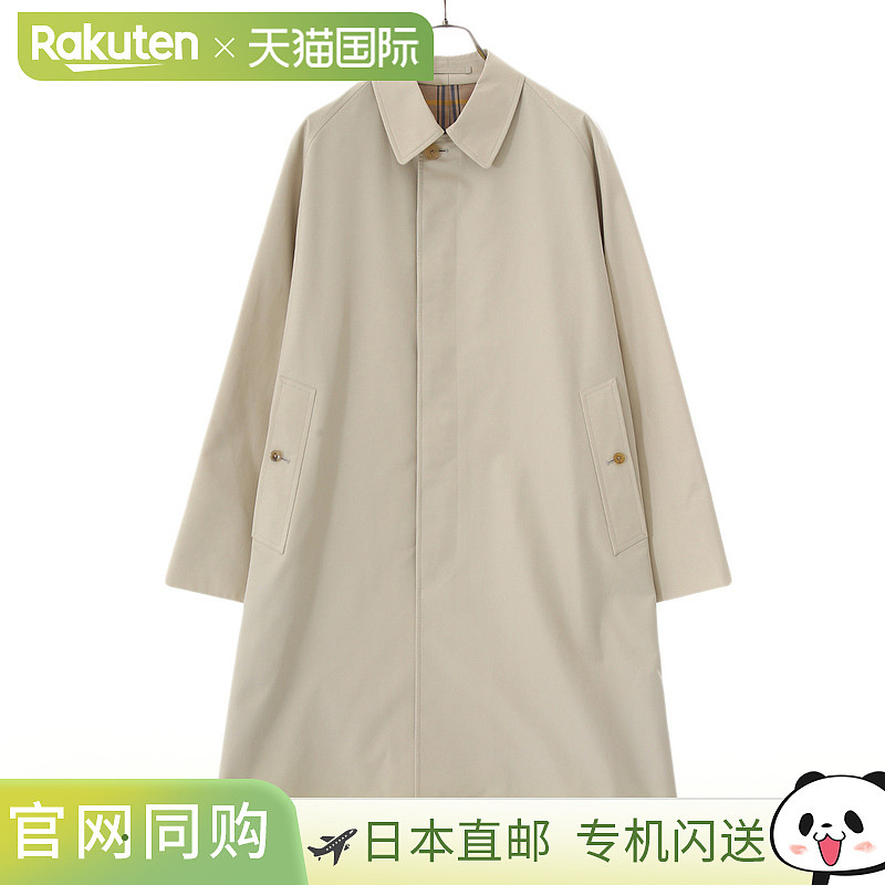 日本直邮ANATOMICA 单插肩外套不锈钢领外套长大衣外套A 字长款防