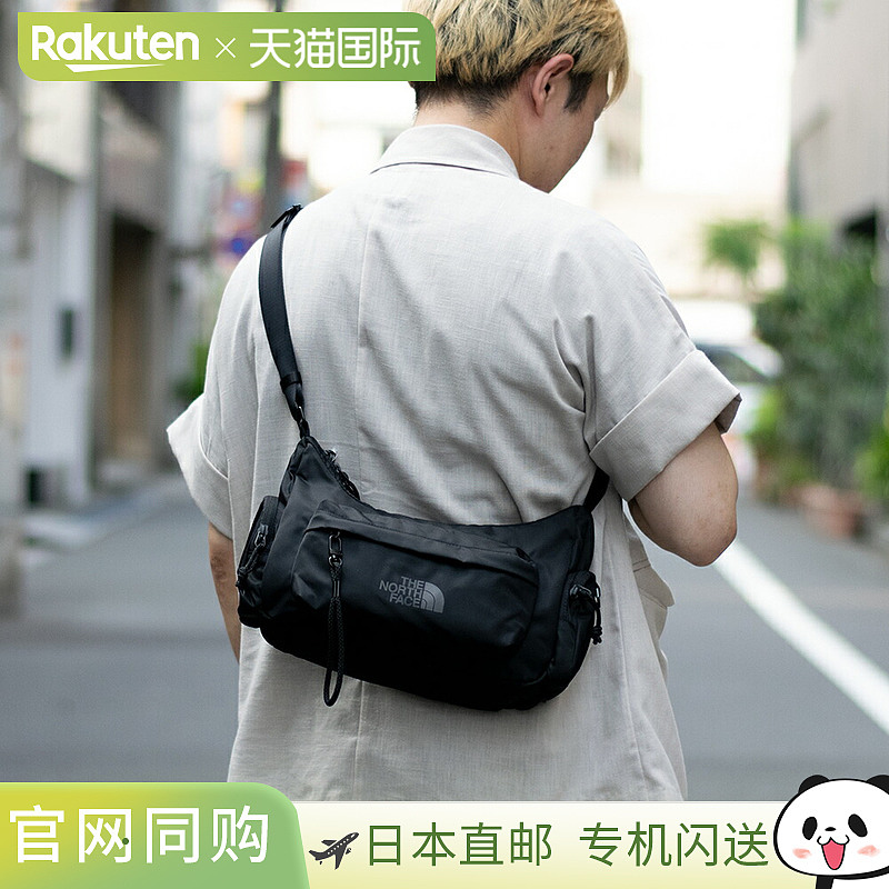 日本直邮THE NORTH FACE 单肩包 黑色 BONNEY HOBO BAG MINI NN2P