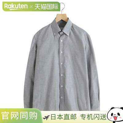 Errico Formicola LUCA B.D OXFORD 卢卡纽扣领牛津布男士上衣长