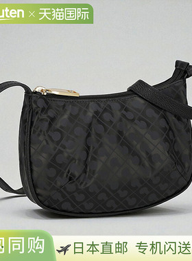 日本直邮GHERARDINI 女士单肩包GHB0117 EXCAL黑色奢华时尚斜挎可