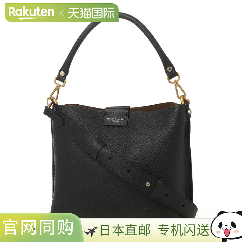 日本直邮Gianni Chiarini 三用单肩包/手提包黑色女士bs11830rngd