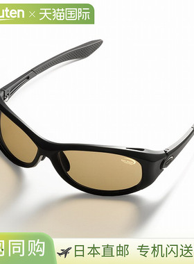 日本直邮Timco Timco Sightmaster Rotondo 哑光黑镜框超浅棕色（