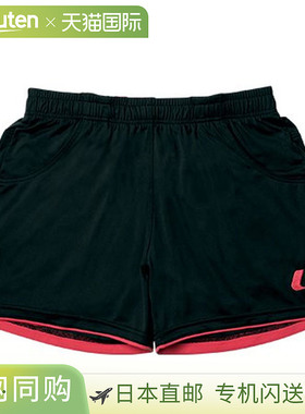 日本直邮LUCENT 女士短裤 黑色 短裤 半裤 下装 吸汗 快干 女士