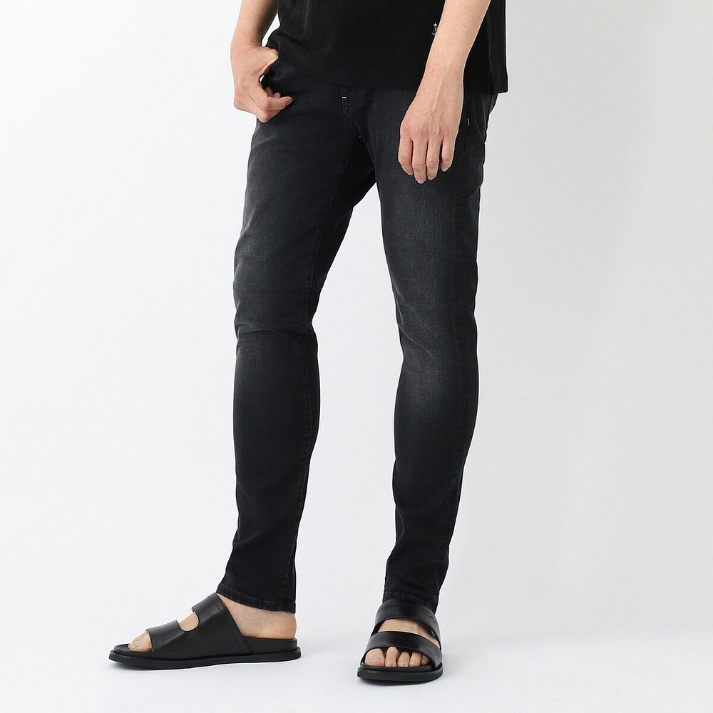 日本直邮PT TORINO DENIM 拉链飞边牛仔裤 黑色 男士 c5kp05z0 oa