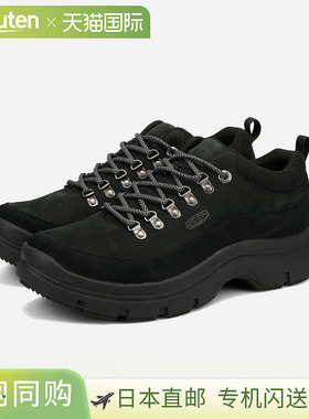 日本直邮KEEN 女士 Kosa 牛津低帮运动鞋（黑色/黑色）(1031310)