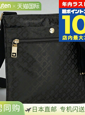 日本直邮GHERARDINI 女士单肩包GH0267 EXCAL黑色奢华时尚斜挎可