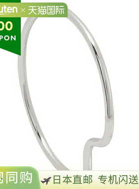 日本直邮Maria Black Copenhagen 环形耳环银色女士 101032AG-35