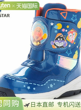 日本直邮Moonstar 面包超人 AP WC037E 儿童鞋靴子APWC037E