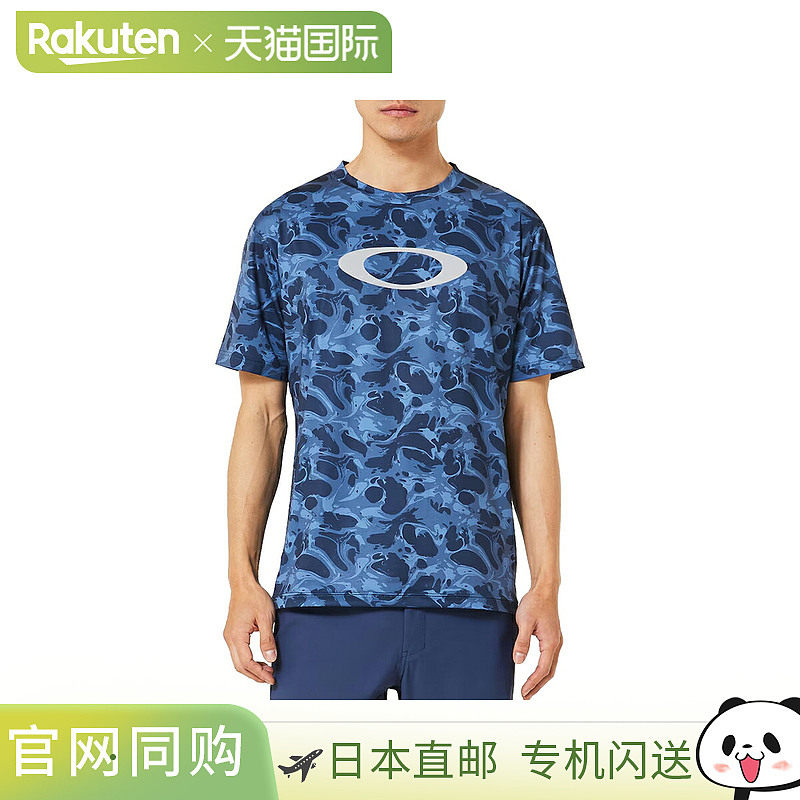 日本直邮Oakley Enhance Qdevo SS Tee Graphic 4.0 美国标准 E