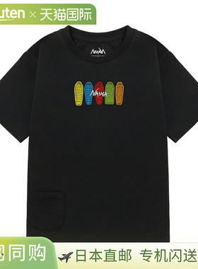 日本直邮NANGA ECOHYBRID 儿童 T恤 (SB PT) N2504-6M529A有