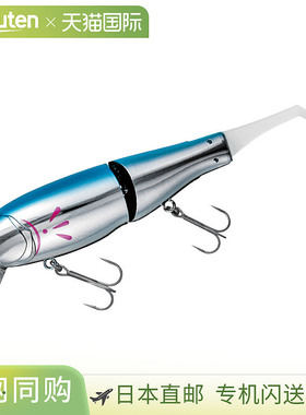 日本直邮Gamakatsu Lure Luxe Avic 7英寸 #9 旧蓝色