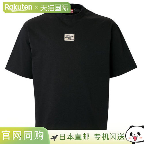 日本直邮Rawlings USA 贴片徽标短袖 T 恤 AST15S08-B