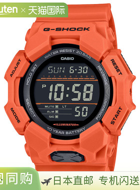 日本直邮Casio 手表 G-SHOCK GD-010-4JF 橙色 GD-010-4JF