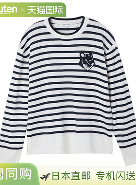 日本直邮MAISON KITSUNE 男士 圆领针织上衣 mm00803kt1102