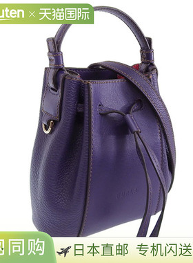 日本直邮FURLA 女士包袋 2WAY 单肩包 手提包 皮革 紫色 MIASTELL