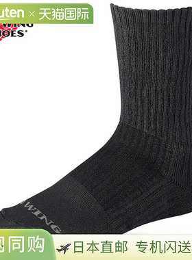 红翼 CUSHION CREW 男款袜 [97243/97647] 美国制造红翼黑色