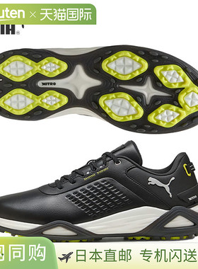 日本直邮Puma 311067 Shadowcat Nitro 皮革钉鞋高尔夫球鞋