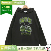 女款 樱桃黑连帽衫 GANNI 日本直邮GANNI T4285 252