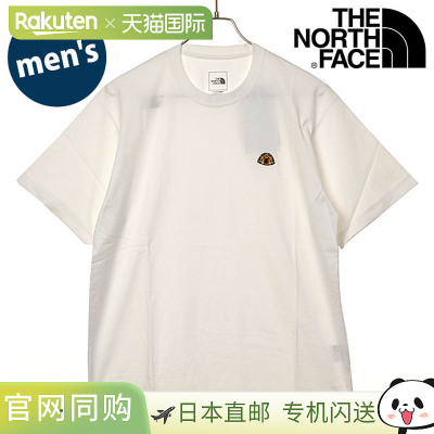 日本直邮The North Face 男士短袖圆顶 Logo T恤 [NT32640-W SS26