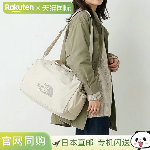 日本直邮THE NORTH FACE 单肩包尼龙米色 BONNEY 行李包 NN2PR12K
