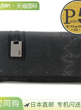 Prima Classe 地图图案长款钱包 W026 6426 黑色 (0001 黑色) PRI