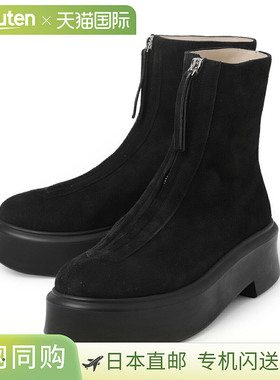 日本直邮THE ROW 踝靴黑色女士大码 f1144 l25 blk 拉链靴 1