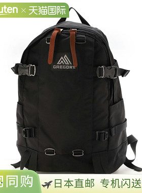 GREGORY 背包帆布背包黑色男士女士 131365 1041 黑色经典全天 V2