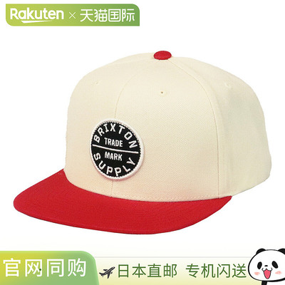 日本直邮BRIXTON 男士 Oath 3 Snapback 棒球帽合滑板爱好者