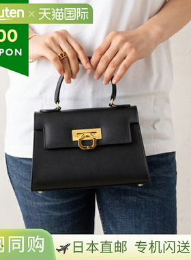 日本直邮CARBOTTI Greta 黑色女士手提包/单肩包P245 NERO